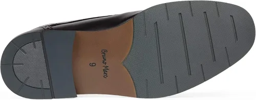 Vista 6 de Bruno Marc Botines de vestir para hombre, botas Oxford con punta de casquillo