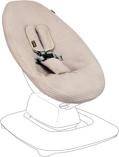 Vista 16 de UKJE Funda protectora para bebé compatible con MamaRoo 4 Old Model Before 2022 de 4moms, suave y lavable para columpio de bebé, se adapta a Mama Roo