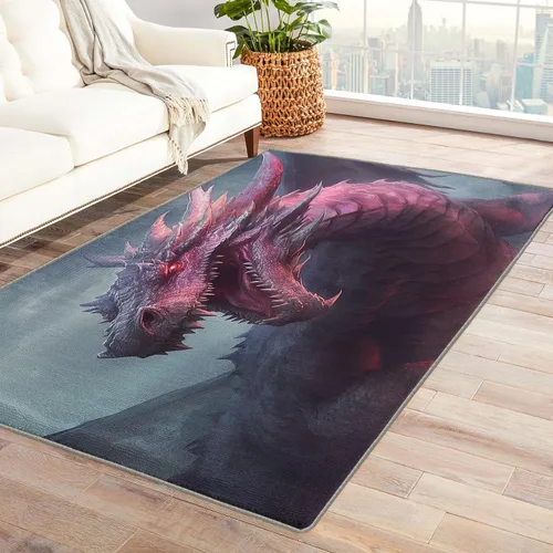 Vista 19 de Alfombra óptica visual de ilusión de vórtice 3D, alfombra de 2 x 3, alfombras lavables para entrada, sala de estar, dormitorio, alfombra de área