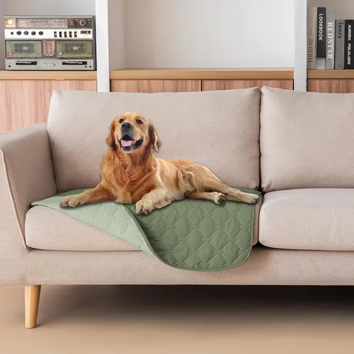 Vista 57 de gogobunny Manta para mascotas 3 veces más resistente, impermeable y a prueba de arañazos; protector de muebles reversible para perros y gatos, funda