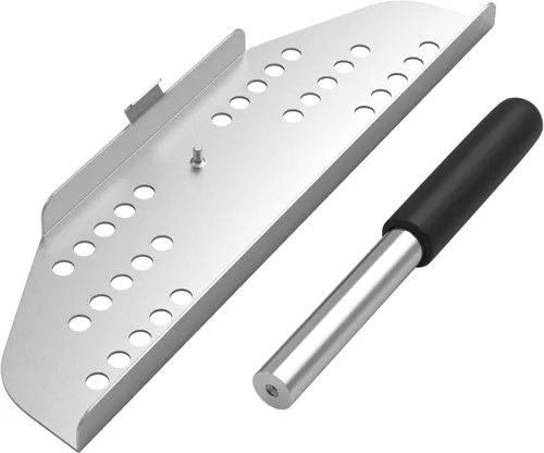 Vista 7 de Hornos de pizza con puerta para horno de pizza Ooni Koda de 12 gas, resistente al aire libre, protector contra el viento con mango y orificios