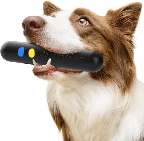 Vista 16 de Goughnuts — Juguetes para perros para masticadores agresivos Palo de juguete para perros prácticamente indestructible para razas pequeñas Verde
