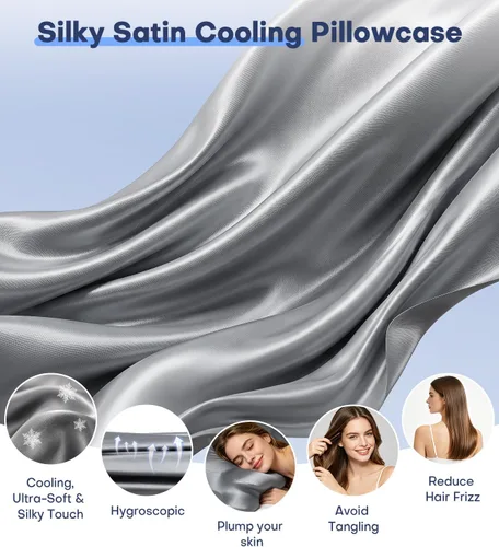 Vista 14 de Almohada de espuma viscoelástica de gel de enfriamiento 2026, almohada