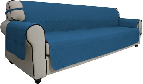 Vista 120 de Easy-Going Funda para Sofá Funda para Silla Funda para Sofá Impermeable Funda para Sofá Lavable Funda para Sofá de Tela Antideslizante Protector
