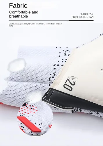 Vista 3 de Histarstore5 - Guantes de portero de fútbol, guantes de entrenamiento de portero, agarre fuerte, antideslizantes y transpirables para adultos y niños