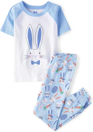 Vista 22 de The Children's Place - Pijamas de algodón a juego para la familia, temática de Pascua