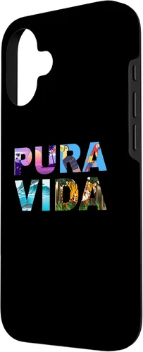 Vista 2 de Costa Rica Pura Vida Toucan Tropical Surf Beach Vibes - Funda para iPhone 16