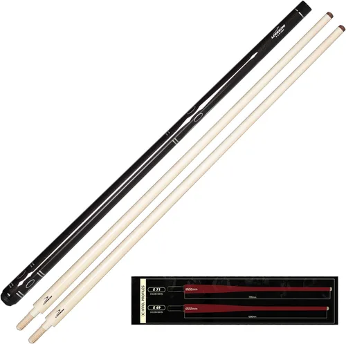 Vista 2 de Longoni Inspiration Billiard 3-Cushion Carom Cue with 2 E71 Maple Shafts No Wrap - Authorized Dealer