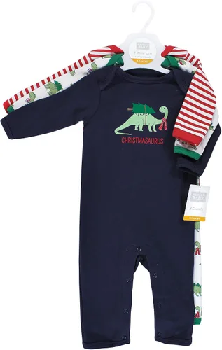 Vista 2 de Hudson Baby Enterizos de algodón para niñas bebés