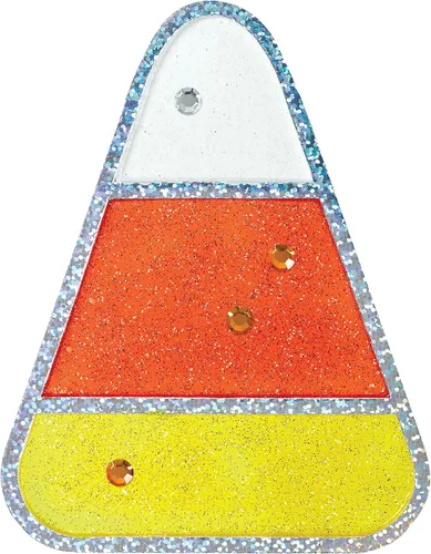 Vista 9 de Creativity for Kids Kit de arte para ventana de Halloween Crea 7 atrapasoles espeluznantes con pintura, diamantes de imitación y ojos ondulantes
