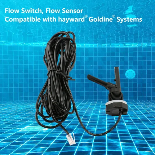 Vista 8 de WENGART GLX-FLO-RP Interruptor de flujo con repuesto en T, compatible con sistemas de sal Hayward Goldline, compatible con AquaRite, ProLogic