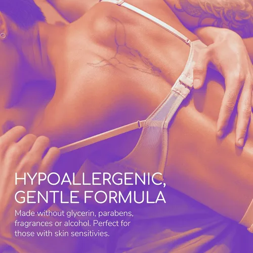 Vista 5 de Astroglide Lubricante de silicona (85ml), Gel Premium personal para sexo vaginal y anal, sin goteo, se mantiene en su lugar, lubricante