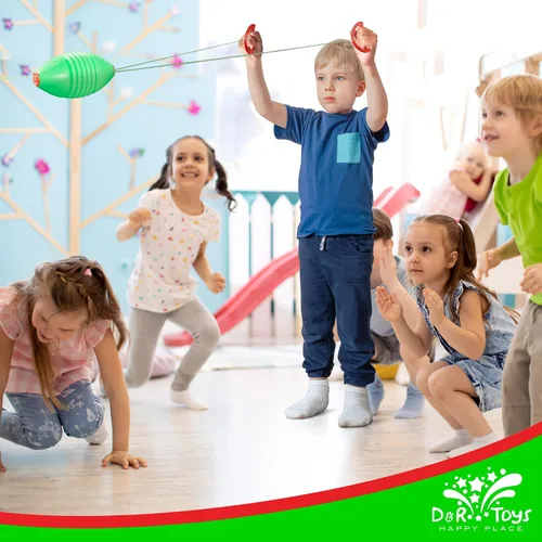 Vista 4 de Zoom Ball para niños, juguetes exteriores para niños y niñas, deportes y juegos al aire libre, juguete de recreo