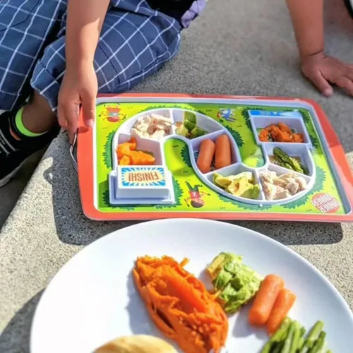 Vista 3 de Fred & Friends Dinner Winner Bandeja infantil para comida, Dinner winner, DINNER WINNER