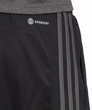 Vista 4 de adidas Pantalón corto de 3 rayas para hombre con bolsillos laterales con cremallera
