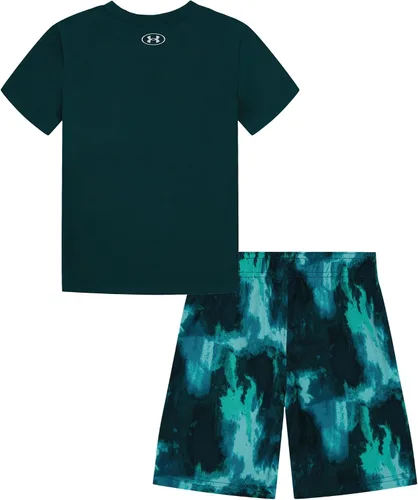 Vista 149 de Under Armour baby-girls Ua Terrazzo Leopard Heart SetShort Set