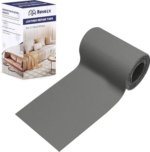 Vista 51 de Kit de cinta para reparación de cuero, parche autoadhesivo para muebles, sofá, asientos de automóvil, silla de oficina, kit de reparación de vinilo