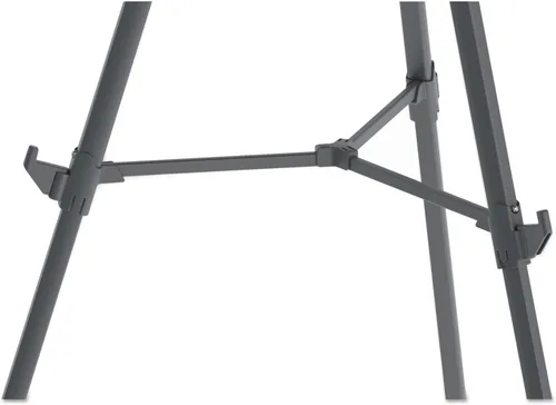 Vista 4 de MasterVision FLX11404 Quantum - Caballete de exhibición resistente, 35.62 pulgadas - 61.22 pulgadas de alto, plástico, negro