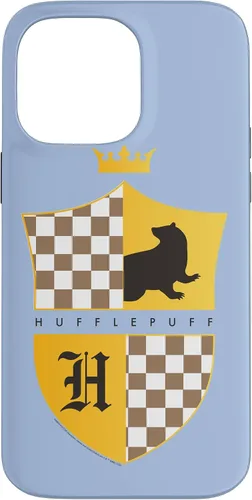 Vista 21 de Harry Potter Hufflepuff Checkered Shield Crest Case for iPhone 17