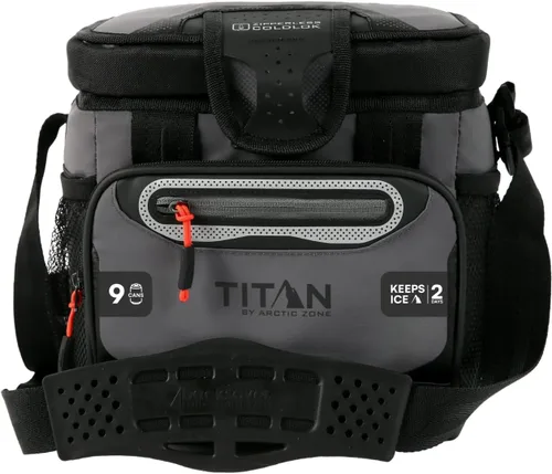 Vista 9 de Titan by Arctic Zone Deep Freeze Cooler - Zipperless Hardbody Cooler - Deep Freeze Insulation, HardBody Liner, and SmartShelf