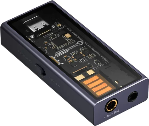 Vista 10 de Questyle Amplificador portátil USB DAC y auriculares M15i, certificado MFi Negro