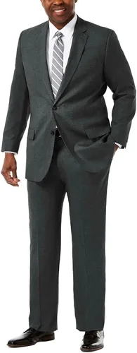 Vista 3 de Haggar - Trajes y ambos de primera calidad para hombre, con estiramiento, ajuste clásico, tallas grandes y altas - Pantalones y chaquetas