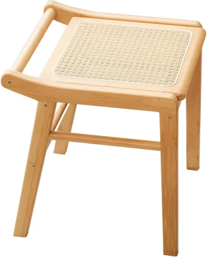 Vista 8 de Escritorio de maquillaje para dormitorio con espejo, tocador con 2 cajones, escritorio de tocador con silla de tocador, juego de tocador