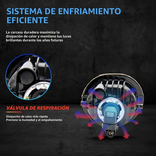 Vista 7 de Conjunto de luces antiniebla para Toyota Matrix 2003 2004 2005 2006 2007 2008 Kit de repuesto para 2003-2008 Pontiac Vibe 2004-2009 2010 Scion TC