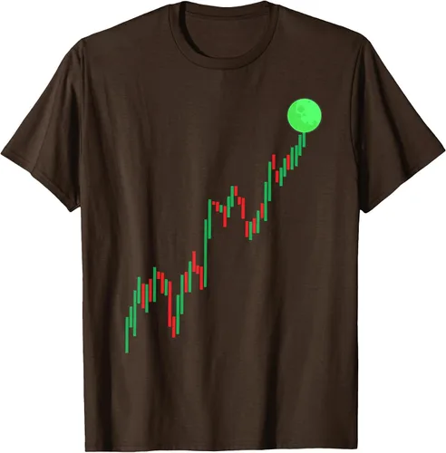Vista 19 de Cute Stock Trading Design for Men Women Stock Market Trader T-Shirt Asphalt Grey