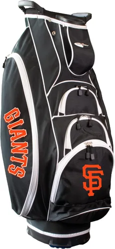 Vista 16 de Team Golf MLB - Divisor de club ligero de 10 vías, soporte de acción de resorte, bolsillo enfriador aislado, guante de velcro y soporte