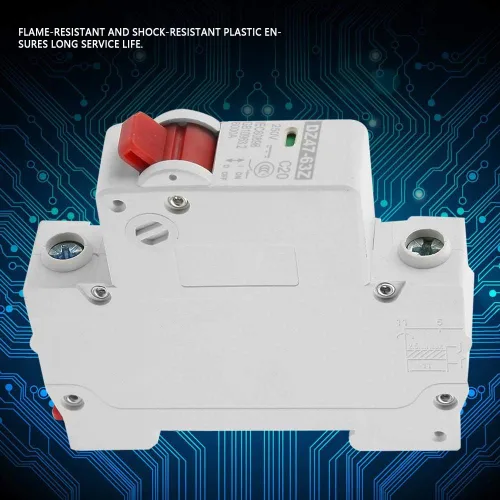 Vista 8 de DZ47-63Z-1P - Interruptor de aire para sistema fotovoltaico de autobús de energía solar (20 A, CC)