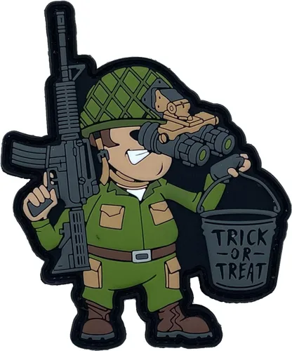 Vista 6 de Patriot Patch Co - Ghost Gun - Halloween - Parches (Infrantería de pistola fantasma)