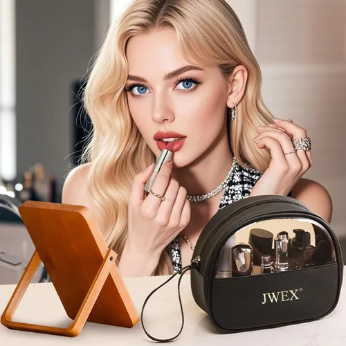 Vista 8 de Kit completo de maquillaje de 34 piezas todo en uno para mujeres, incluye paleta de sombras de ojos, barra de contorno, jabón para cejas, juego
