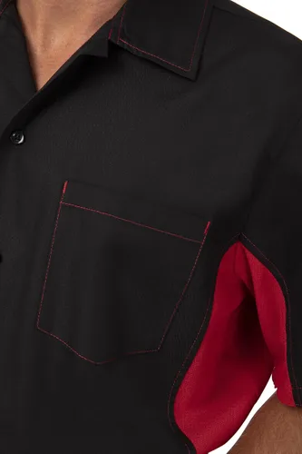 Vista 3 de Chef Works Camisa de contraste universal para hombre