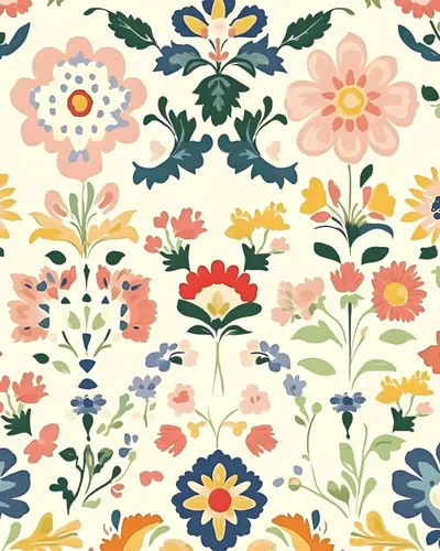 Vista 13 de ILHIIOR Papel tapiz floral rosa para despegar y pegar, papel de contacto con hojas bohemias, flores amarillas, extraíble, autoadhesivo, impermeable