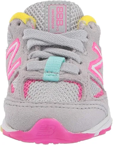 Vista 2 de New Balance 888 V2 - Tenis de correr con cordones para niños