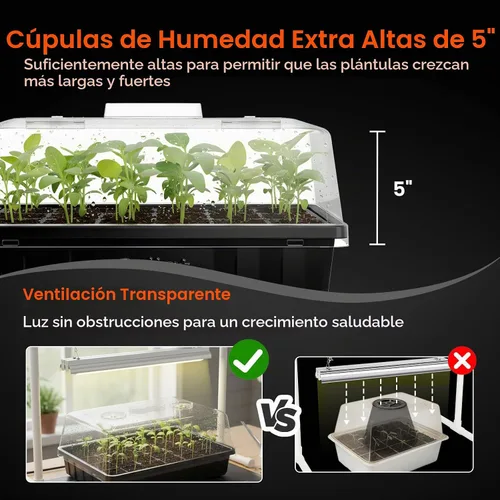 Vista 3 de SOLIGT Juego de 3 bandejas de plástico grueso para principiantes