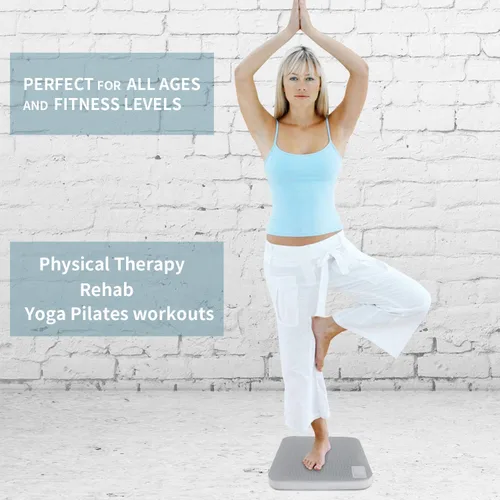 Vista 7 de XPRT Fitness Alfombrilla de ejercicio de espuma antideslizante con correa de yoga gratis