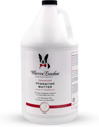 Vista 9 de Warren London Mantequilla Hidratante Acondicionador Sin Enjuague para Mascotas para Perros Loción para Piel y Pelaje Acondicionador de Aloe