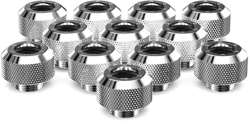 Vista 21 de PrimoChill Rígido RevolverSX Series de 1/2 pulgadas - Paquete de 12 - Cobre Caramelo
