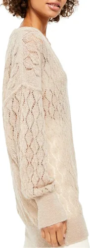 Vista 3 de Free People Say Hello - Suéter de punto abierto con cuello en V para mujer