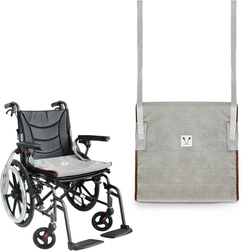 Vista 8 de Cojín tubular unidireccional de asiento deslizante con asas, almohadilla antideslizante para prevención de caídas para ancianos o discapacitados