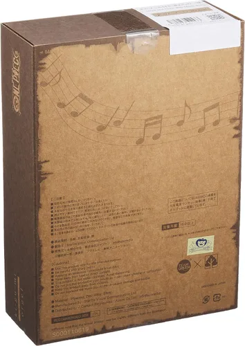 Vista 2 de Azone - Rompecabezas 3D de madera Ki-Gu-Mi de una pieza con sombrero de paja piratas con caja de música