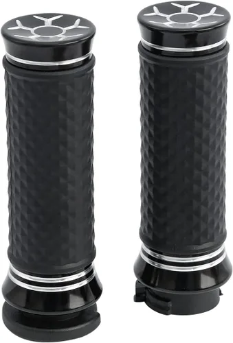 Vista 11 de TCT-MOTORPARTS Agarraderas eléctricas de 1 pulgada para manillar Harley Touring