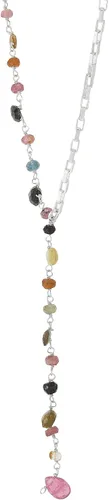 Vista 2 de Silpada Collar de turmalina Lariat en plata de ley, 18 pulgadas + 2 pulgadas, turmalina