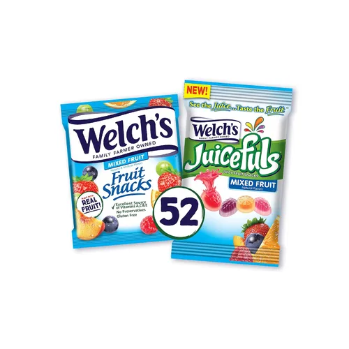Vista 11 de Welch's Juicefuls - Bocadillos de frutas jugosas, salpicaduras de isla, sin gluten, bolsas de tamaño compartido de 4 onzas (paquete de 3)