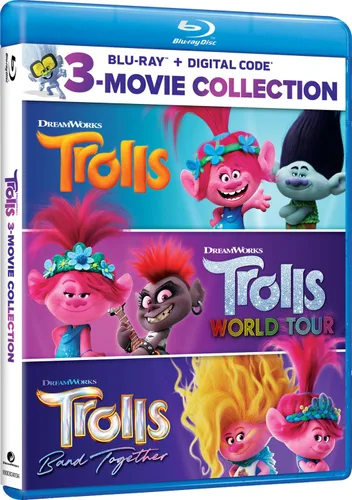 Vista 2 de Trolls 3-Movie Collection (Blu-ray + Digital)