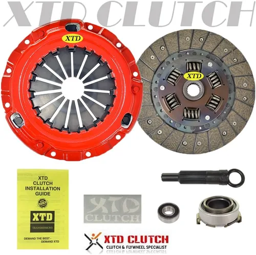Vista 2 de XTD Etapa 2 Performace Kit de embrague compatible con 1994-2005 Mx-5 Miata 1.8L / 2004-2005 Miata Mazdaspeed Turbo de 6 velocidades
