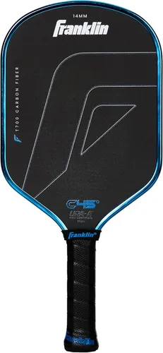 Vista 21 de Franklin Sports Paletas profesionales de Pickleball – Serie de fibra de carbono C45 - Aprobadas oficialmente por USAP + UPA – Diseño para jugadores