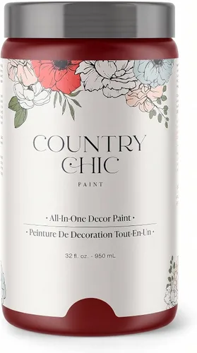 Vista 141 de Country Chic - Pintura a la tiza todo en uno para muebles y armarios, ecológica, acabado mate, con primer y sellador, para madera y metal, Alchemist